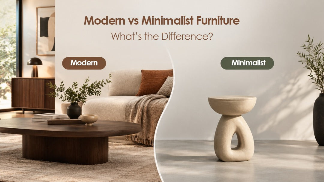 Modern vs Minimalist Furniture: What’s the Difference?