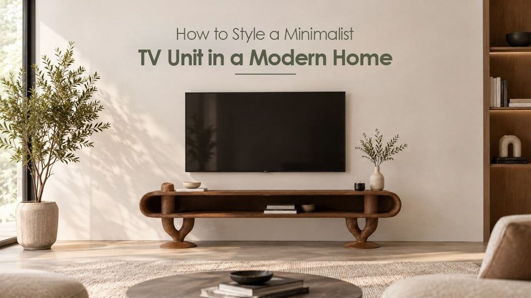 How to Style a Minimalist TV Unit in a Modern Home