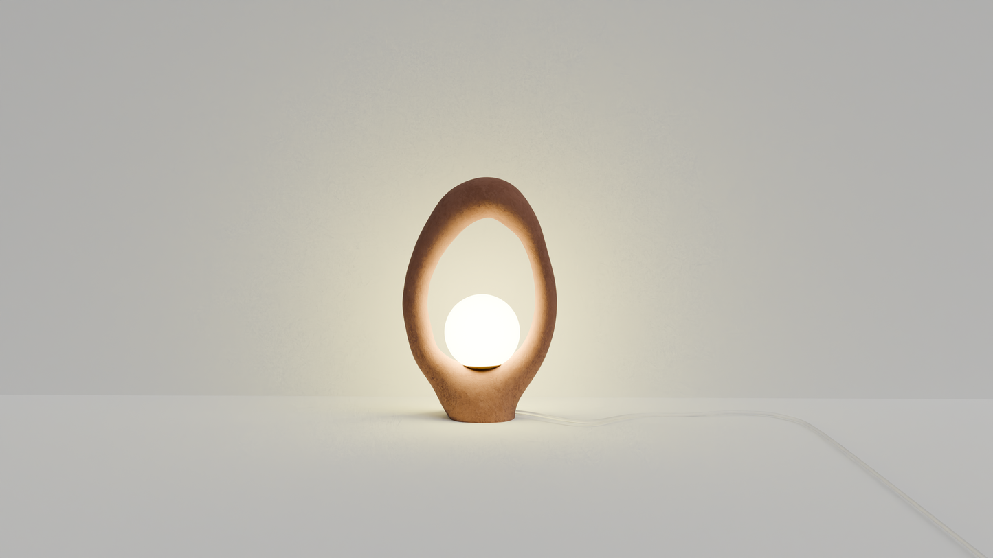 Fusa— “Crouch" Table Lamp
