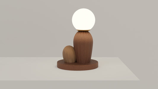 Scarlet Ball Table Lamp
