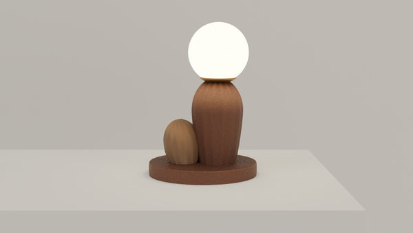 Scarlet Ball Table Lamp