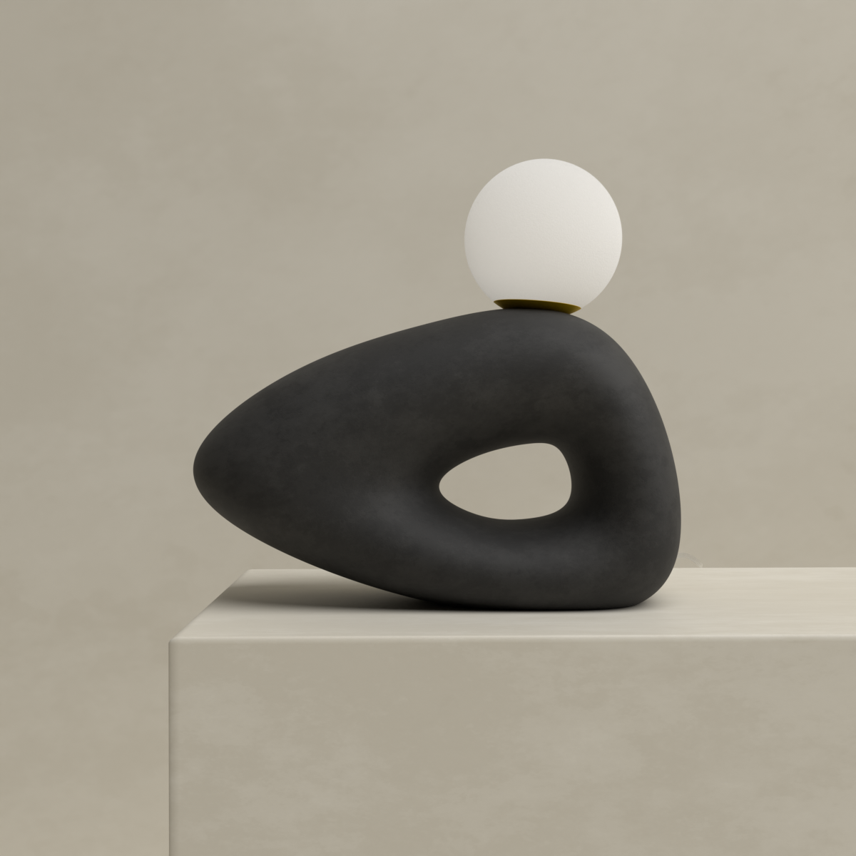 Cobble Table Lamp
